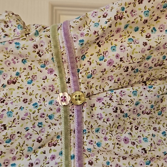 George Smocked Girls Dress Size 3T - Picture 5 of 9